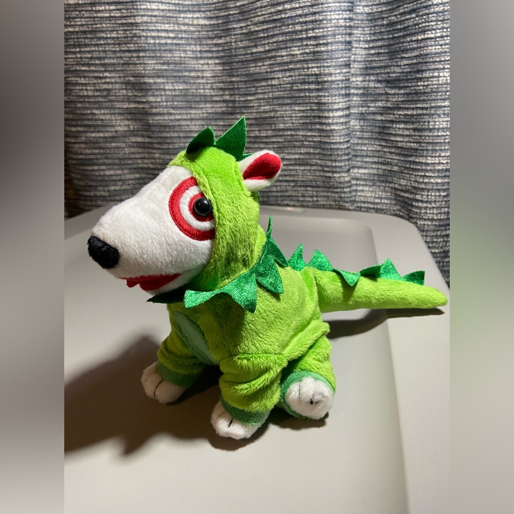 Limited Edition Dinosaur Target Bullseye Dog Plush